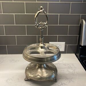 Bohemian Castor  Silver Plated Holder